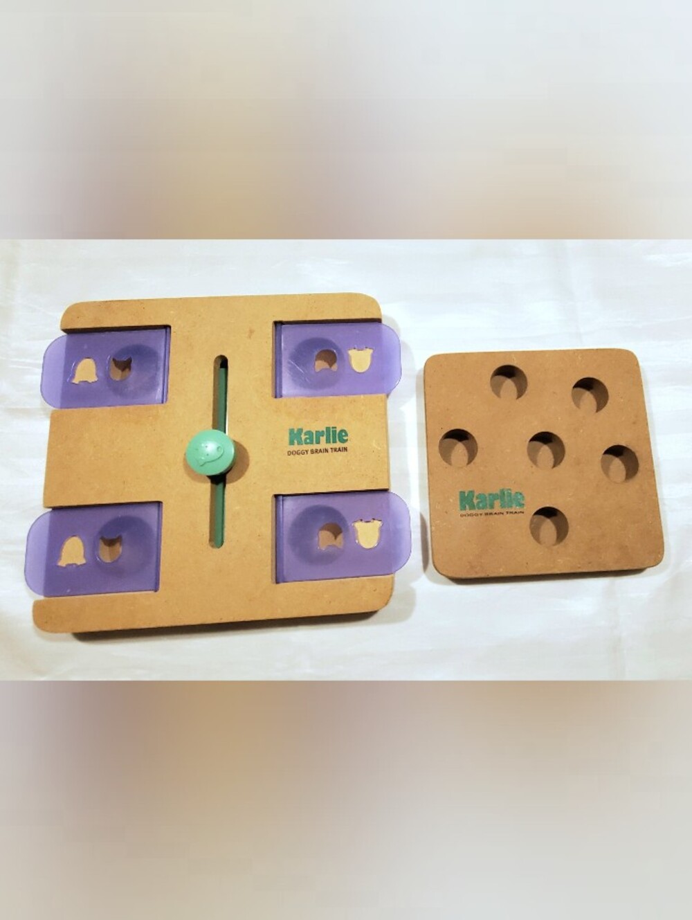 2 Karlie Doggy Brain Train Safe interactive puzzle games toys